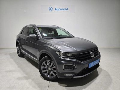 Usado VW T-Roc Sportline 150 CV (110 kW) 2019 Gris SUV