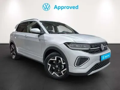 Usado VW T-Cross R-line 116 CV (85 kW) 2025 Plateado SUV