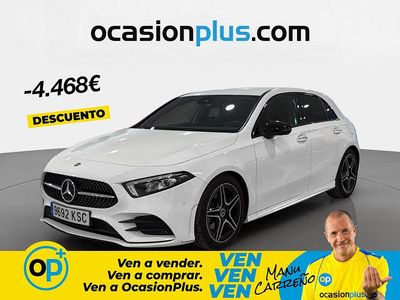 Usado Mercedes A180 136 CV (100 kW) 2018 Blanco Berlina