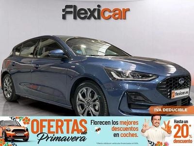 Usado Ford Focus ST-Line 125 CV (91 kW) 2023 Azul Berlina