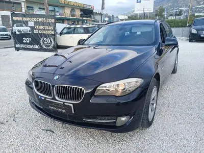 Usado BMW 520 184 CV (135 kW) 2011 Negro Familiar