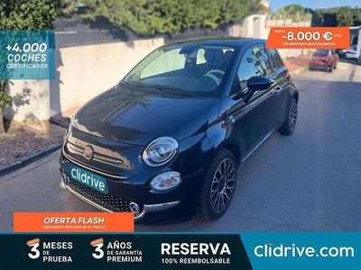Usado Fiat 500 Dolcevita 71 CV (52 kW) 2021 Azul Berlina