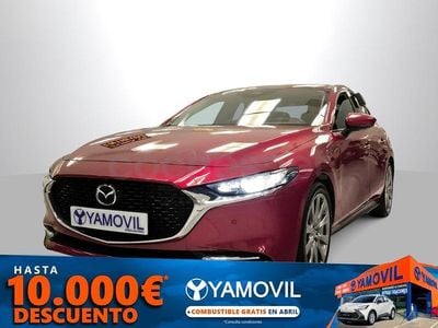 Usado Mazda 3 Exclusive-Line 186 CV (136 kW) 2023 Rojo Berlina