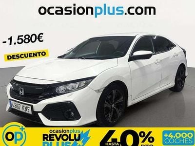 Usado Honda Civic Elegance 129 CV (94 kW) 2018 Blanco Utilitario