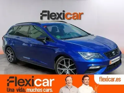 Usado Seat Leon FR 180 CV (132 kW) 2017 Azul
