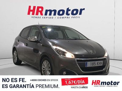 Usado Peugeot 208 Style 82 CV (60 kW) 2018 Gris Utilitario