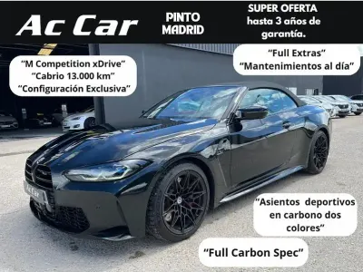 Occasion BMW M4 Cabriolet Competition Edition 530 PK (389 kW) 2023 Zwart Cabriolet