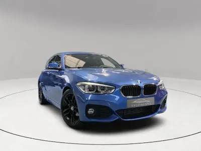 Usado BMW 116 116 CV (85 kW) 2017 Azul Utilitario