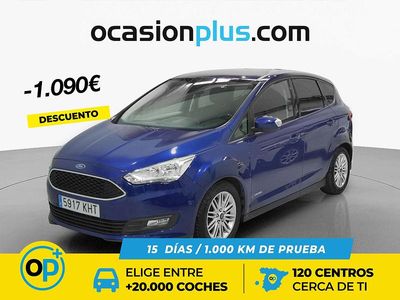 Usado Ford C-MAX Trend+ 125 CV (91 kW) 2018 Azul Monovolumen