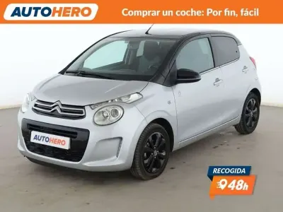 Usado Citroën C1 Origins 72 CV (52 kW) 2019 Gris Utilitario