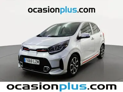 Usado Kia Picanto GT-Line 84 CV (61 kW) 2022 Gris plata Utilitario