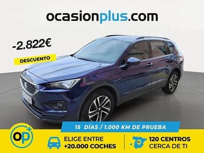 Usado Seat Tarraco Style Plus 150 CV (110 kW) 2021 Azul SUV