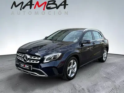 Usado Mercedes GLA200 136 CV (100 kW) 2018 Azul SUV