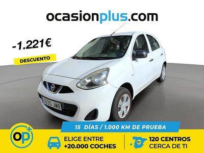 Usado Nissan Micra Acenta 80 CV (58 kW) 2016 Blanco Utilitario