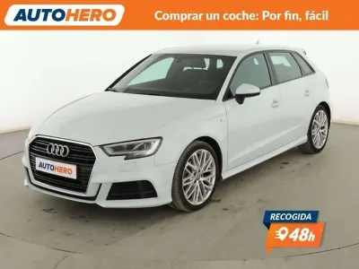 Usado Audi A3 116 CV (85 kW) 2017 Blanco Berlina