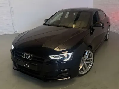Usado Audi A5 Sportback S-Line 225 CV (165 kW) 2015 Negro Utilitario