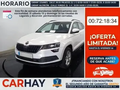 Usado Skoda Karoq Ambition 150 CV (110 kW) 2021 Blanco SUV