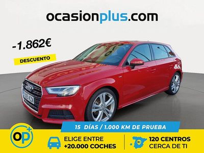 Rojo Usado 2019 Audi A3 S-Line Berlina | 20.490 € (Precio justo)