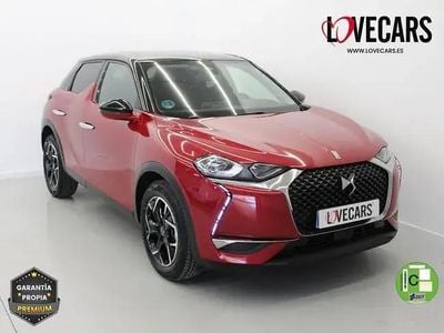 Brugt DS Automobiles DS3 Crossback So Chic 110 HK (80 kW) 2021 Rød SUV