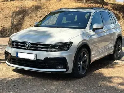 Usado VW Tiguan R-line 150 CV (110 kW) 2020 Blanco SUV