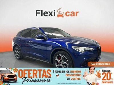 Usado Alfa Romeo Stelvio Sprint 200 CV (147 kW) 2022 Azul SUV