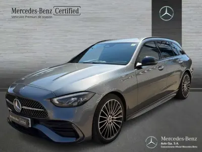 Usado Mercedes C220 200 CV (147 kW) 2025 Gris Familiar