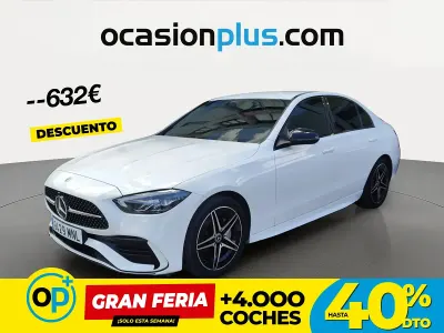 Usado Mercedes C200 204 CV (150 kW) 2024 Blanco Berlina
