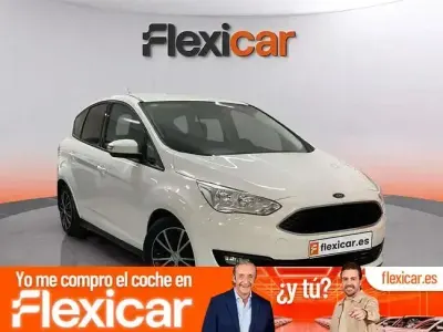 Usado Ford C-MAX Trend 100 CV (73 kW) 2016 Blanco Monovolumen