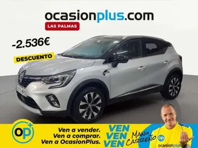 Usado Renault Captur Techno 91 CV (66 kW) 2024 Gris SUV