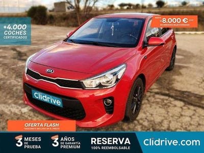 Usado Kia Rio 84 CV (61 kW) 2020 Rojo Utilitario