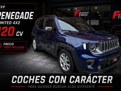 Usado Jeep Renegade Limited 120 CV (88 kW) 2020 Azul SUV