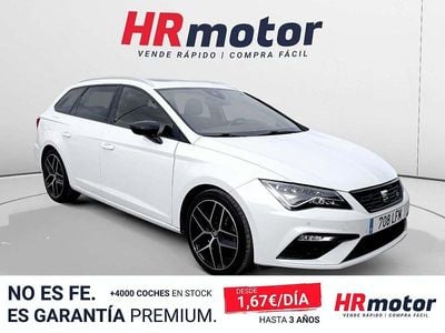 Usado Seat Leon FR 150 CV (110 kW) 2020 Blanco Familiar