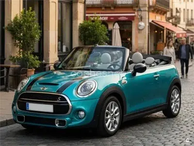 Usado Mini Cooper S Cabriolet 184 CV (135 kW) 2016 Azul Descapotable