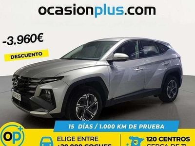 Usado Hyundai Tucson 215 CV (158 kW) 2024 Plateado SUV