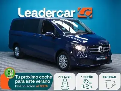 Usado Mercedes V220 163 CV (119 kW) 2021 Azul Monovolumen