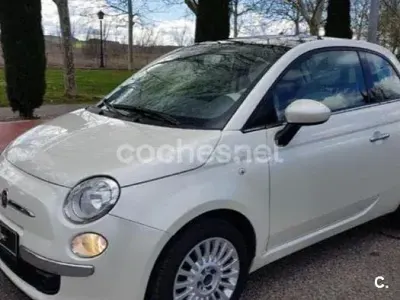 Usado Fiat 500 Lounge 95 CV (69 kW) 2013 Blanco Berlina