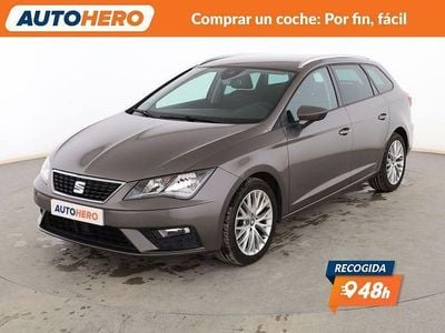 Usado Seat Leon Style 115 CV (84 kW) 2017 Gris Familiar