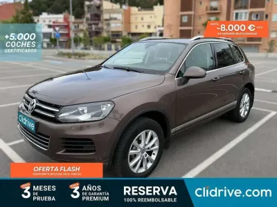 Usado VW Touareg Terrain Tech 245 CV (180 kW) 2013 Marrón SUV