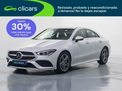 Usado Mercedes CLA180 136 CV (100 kW) 2020 Blanco Coupe