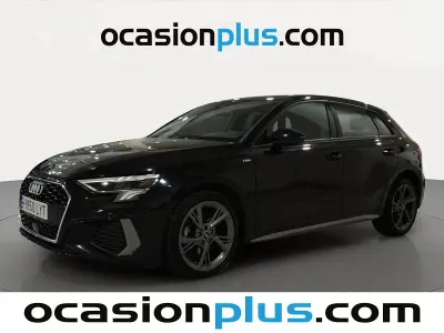 Usado Audi A3 Sportback S-Line 116 CV (85 kW) 2022 Negro Utilitario