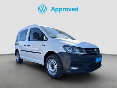 Usado VW Caddy 75 CV (55 kW) 2018 Blanco Monovolumen