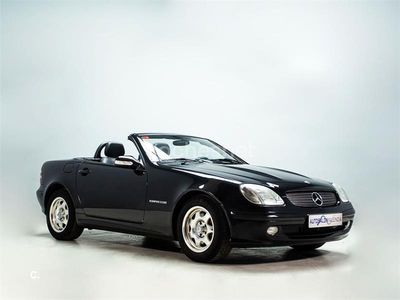 Usado Mercedes SLK200 163 CV (119 kW) 2000 Negro Descapotable