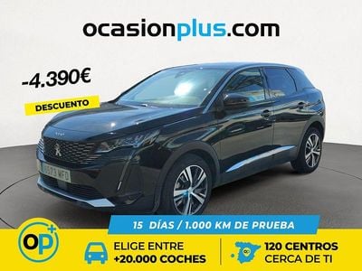 Brugt Peugeot 3008 Allure 130 HK (95 kW) 2023 Sort Pickup / Ladvogn