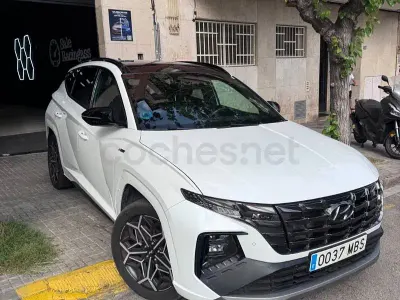 Usado Hyundai Tucson N Line 136 CV (100 kW) 2022 Blanco SUV