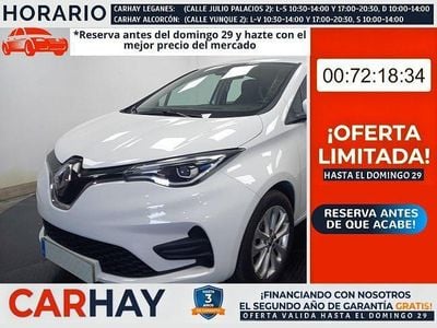 Usado Renault Zoe Intens 80 kW (109 CV) 2021 Blanco Utilitario
