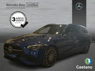 Usado Mercedes C220 200 CV (147 kW) 2025 Azul Familiar