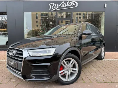 Usado Audi Q3 150 CV (110 kW) 2015 Negro SUV