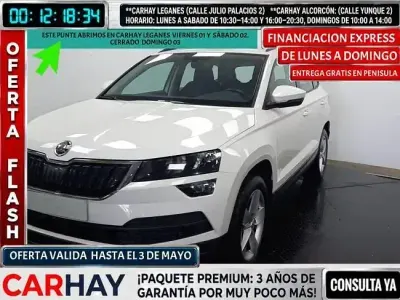 Occasion Skoda Karoq Ambition 150 ch (110 kW) 2021 Blanc SUV