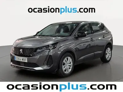 Usado Peugeot 3008 Active 130 CV (95 kW) 2022 Gris SUV