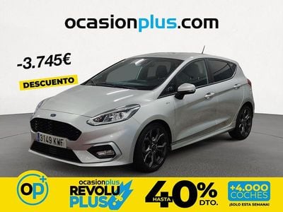 Usado Ford Fiesta ST-Line 140 CV (102 kW) 2019 Gris Utilitario